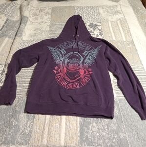 Vintage DC skateboarding hoodie